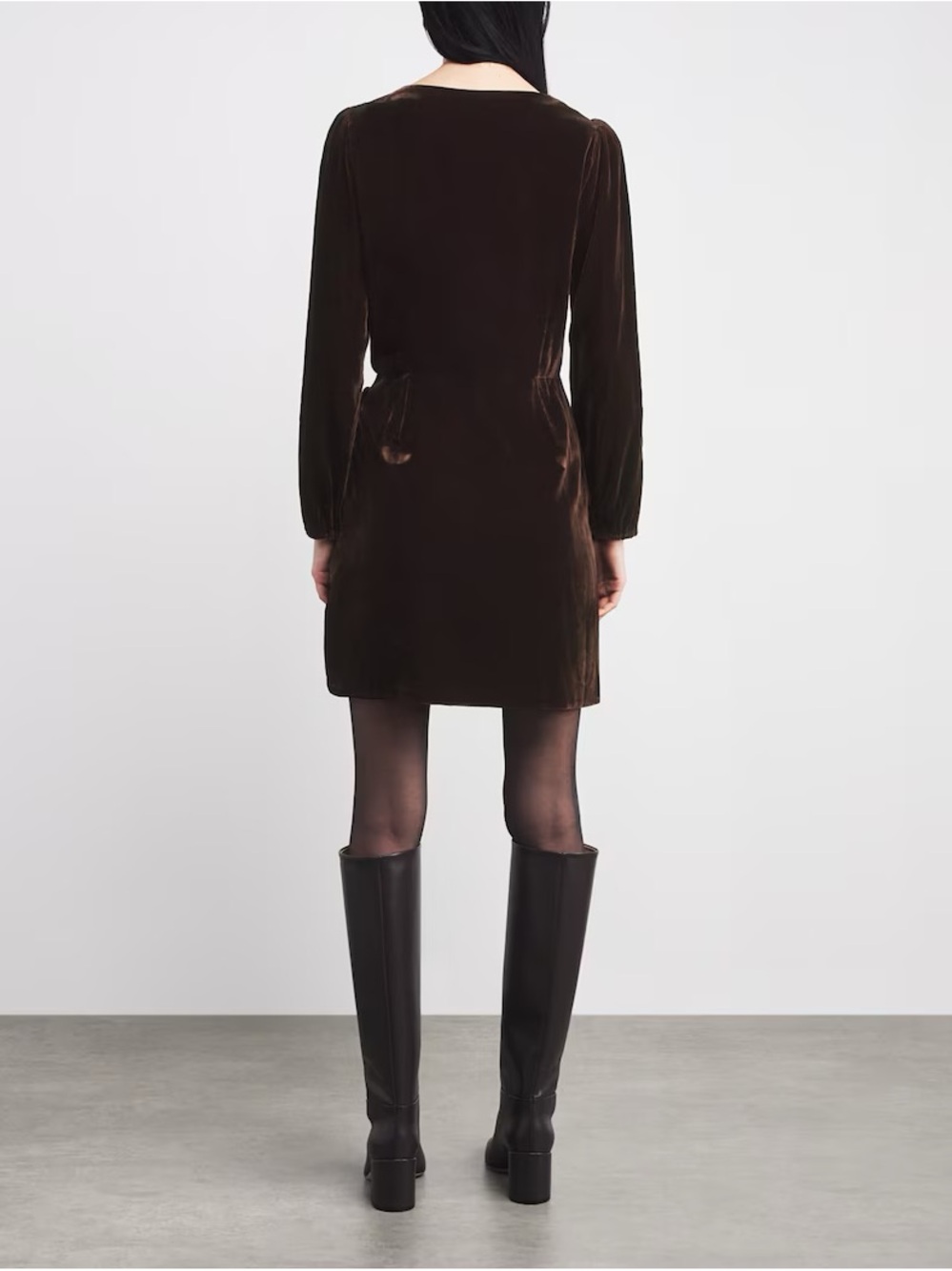 NWT Anthropologie PAIGE (Originally $359) Velvet Lawry Mini Dress Size 4 - Picture 4 of 5